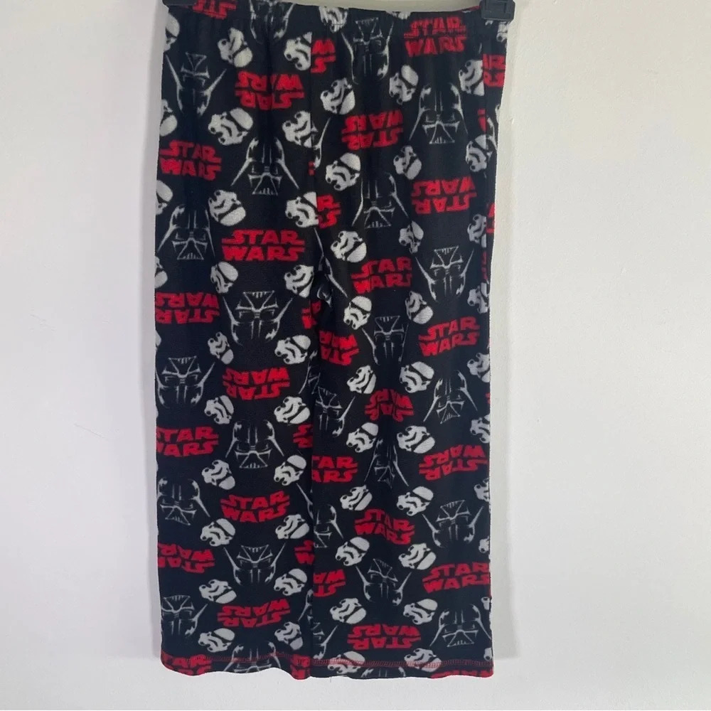 Star Wars Fleece Pajama Pants Size 7 Features Darth Vader - Picture 6 of 6